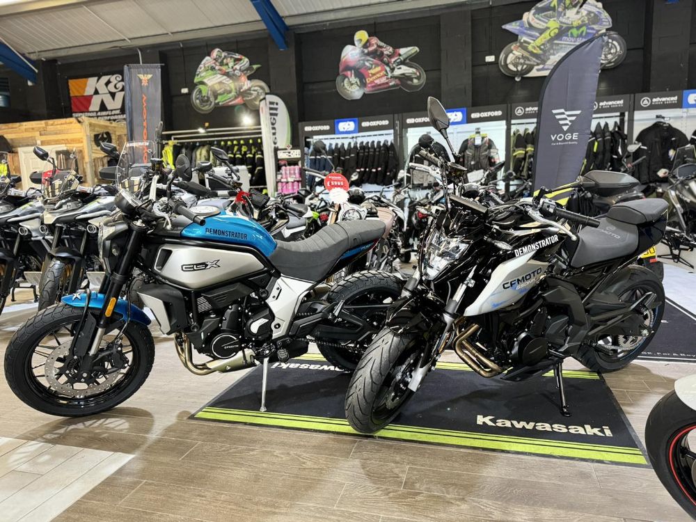 New CF Moto demo bikes added to the range